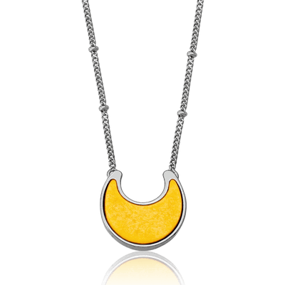 Colar Lua - Amarelo — ângulo 1