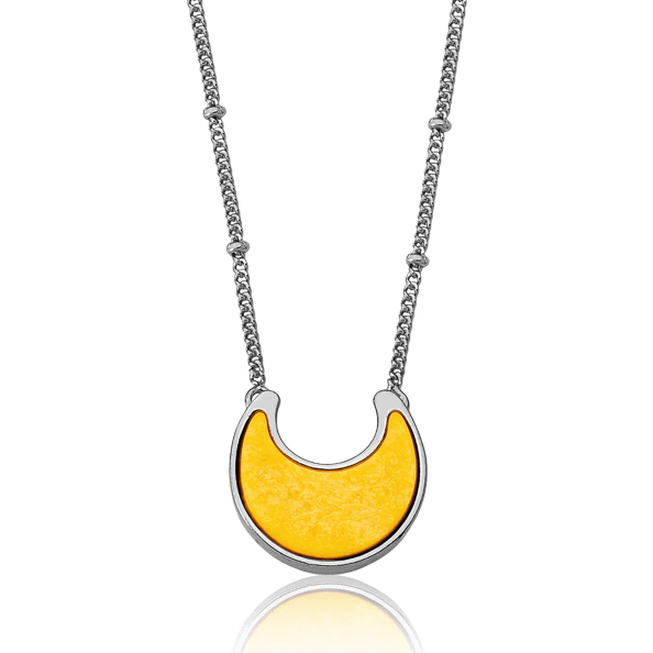 Colar Lua - Amarelo