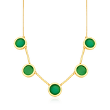 Colar Magnífico - Ágata Verde Semijoias de luxo e design exclusivo