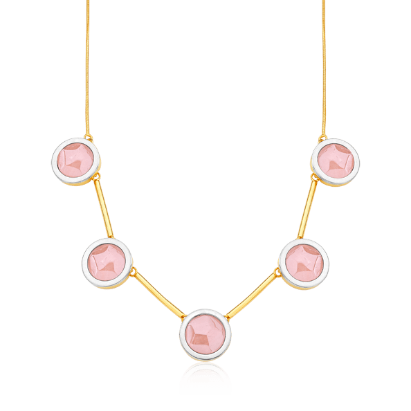 Colar Magnífico - Quartzo Rosa