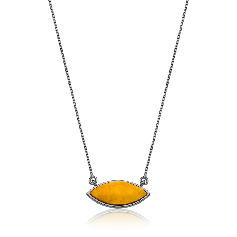 Colar Pétala - Feldspato Amarelo