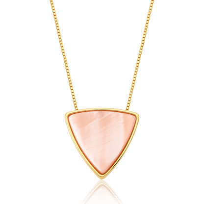 Conjunto Equilíbrio - Madrepérola — Ouro 18K | Aimer Joias | semijoia feminina pedra natural