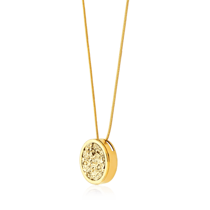 Colar Único - Drusa Ouro Semijoias de luxo e design exclusivo