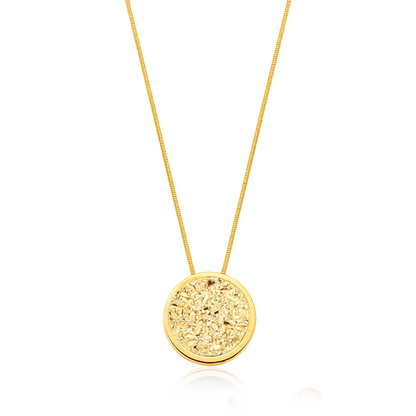 Colar Único - Drusa Ouro Semijoias de luxo e design exclusivo