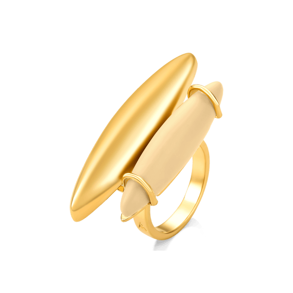 Anel Ecoa - Resina Italiana Creme
