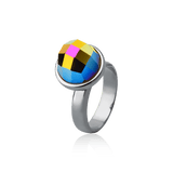 Anel Classic - Cristal Metalizado