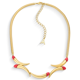 Colar Caminhos - Feldspato Vermelho