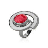 Anel Bella - Feldspato Vermelho