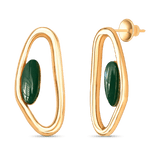 Brinco Reconectar - Ágata Verde