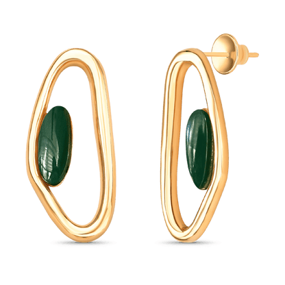 Brinco Reconectar - Ágata Verde