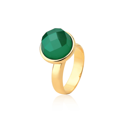 Anel Classic - Ágata Verde