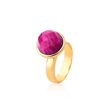 Anel Classic - Feldspato Rosa Pink