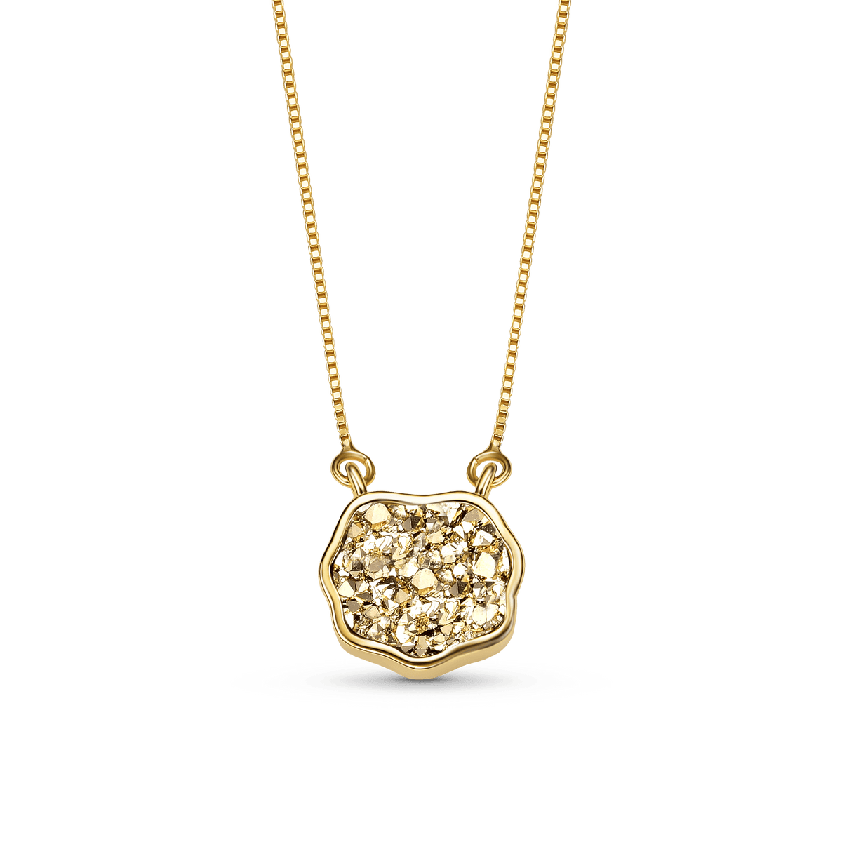 Colar Sita - Drusa Ouro