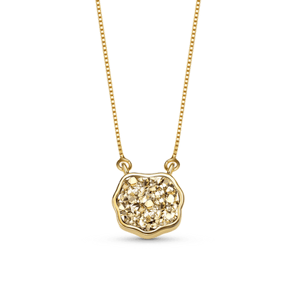 Colar Sita - Drusa Ouro
