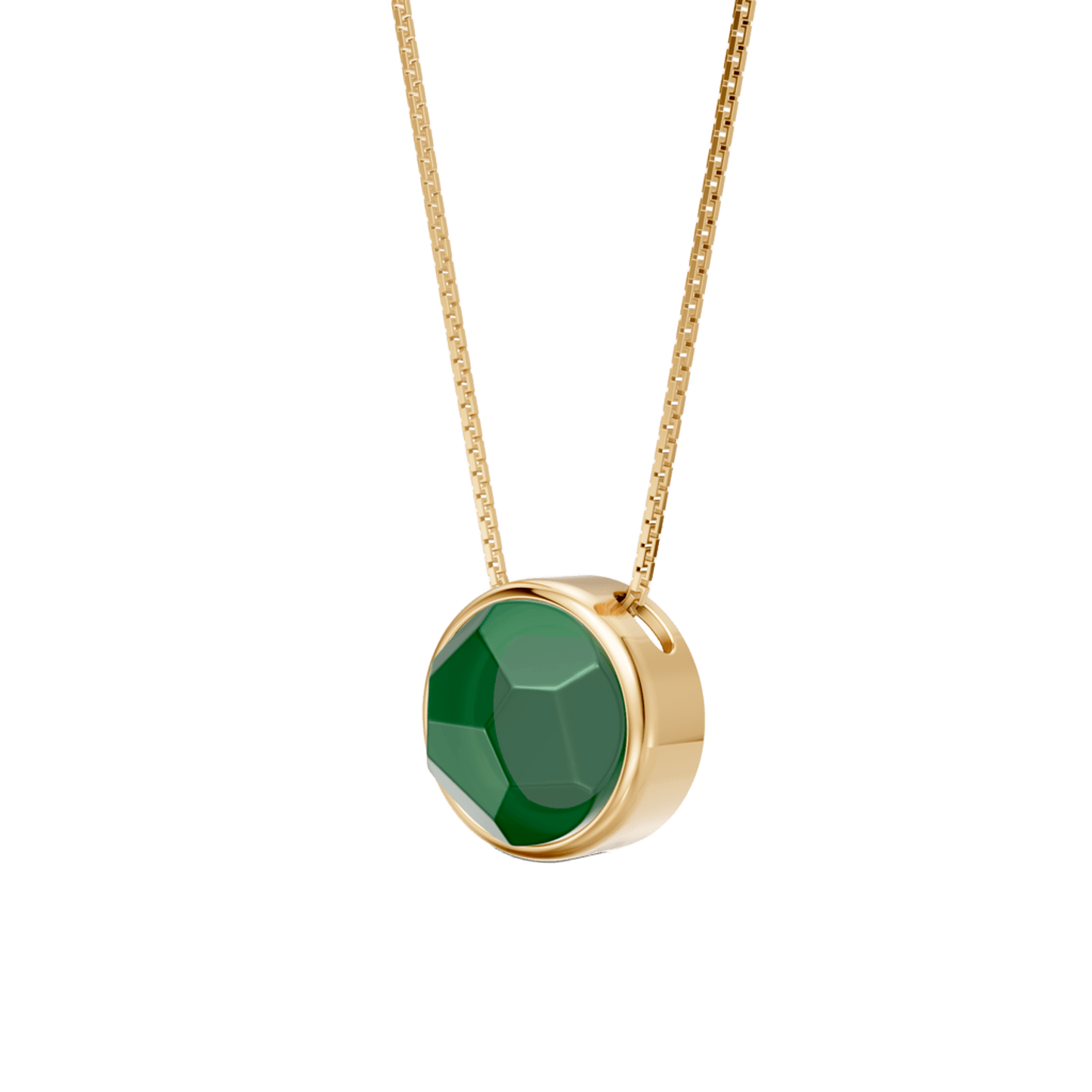 Colar Classic - Ágata Verde