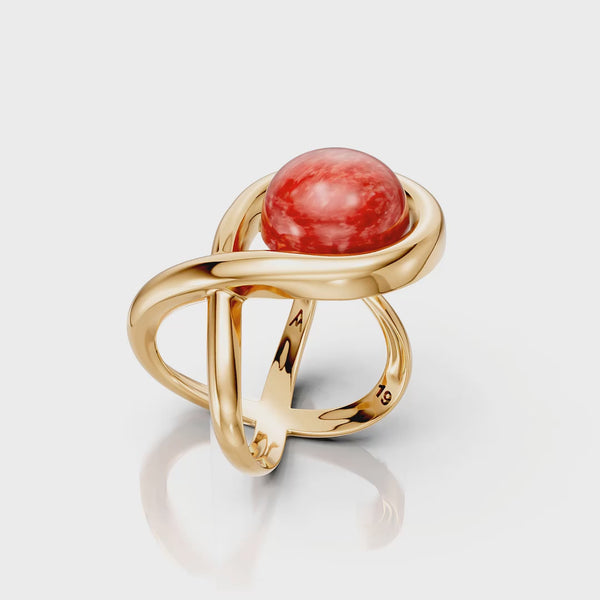 Anel Supernova — Feldspato Vermelho