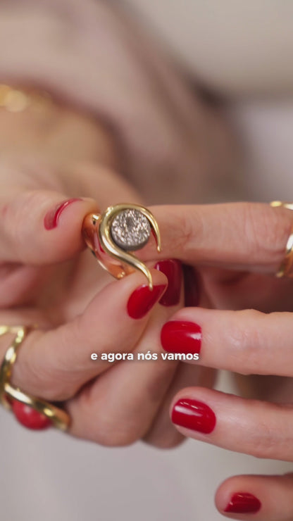 Anel Órbita — Drusa Metalizada